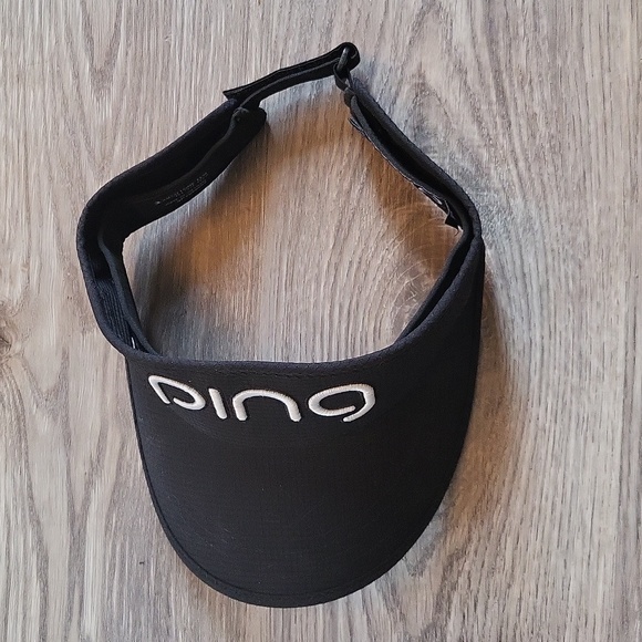 Ping l visor l black l like new l golf hat l ping - Picture 5 of 6